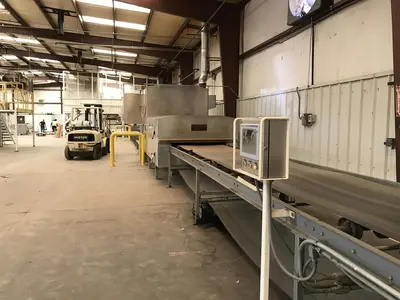 Used 2004 BAKER PERKINS 48" INDIRECT FIRED TUNNEL OVEN Continuous Ovens Texas US | Bakery Machinery and Engineering #1770306