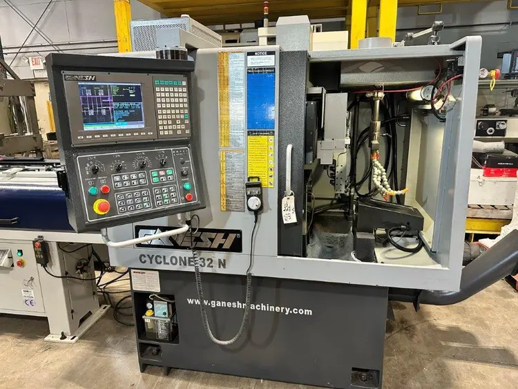 Used 2013 GANESH CYCLONE-32NCY CNC Lathes New Jersey US | Machinery Resources International #1171430
