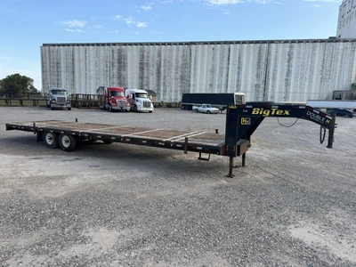 Used 2012 BIG TEX 14GN-32 Flatbed Trailers Oklahoma US | Miedema Asset Management Group #1709287