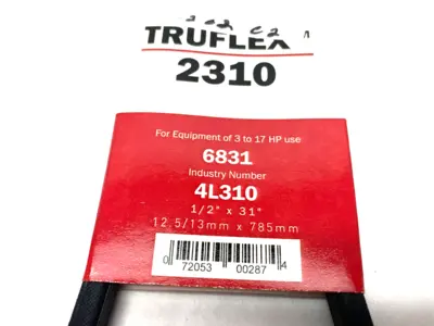 NEW GATES TRUFLEX 2310 V-BELT 31" LENGTH