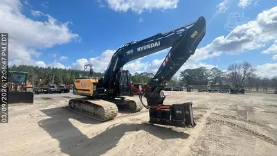Used 2023 HYUNDAI HX210AL Crawler Excavators North Carolina US | National Equipment Dealers #1422286