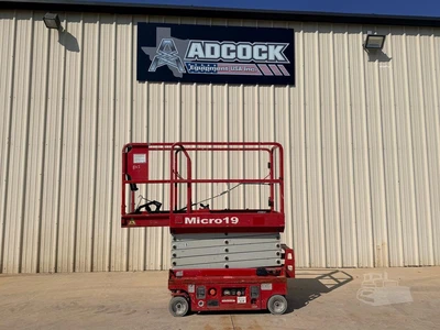 Used 2018 MEC MICRO 19 Scissor Lifters Texas US | Adcock Equipment USA #1519584