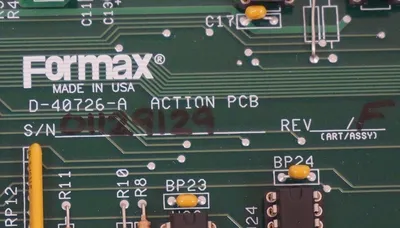 FORMAX D-40726-A ACTION PC BOARD REV. F, D40726A