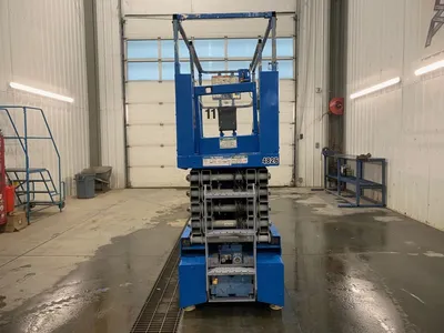 Used 2014 GENIE GS-3232 ELECTRIC SCISSOR LIFT Scissor Lifters Alberta CA | Adcock Equipment #1418026