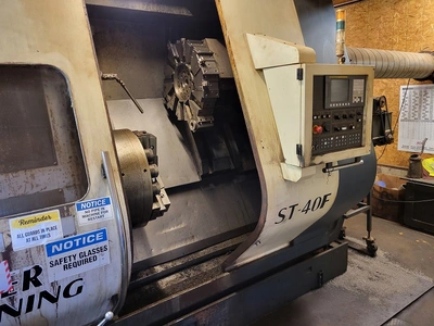2010 JOHNFORD ST-40F CNC PIPE THREADING MACHINE