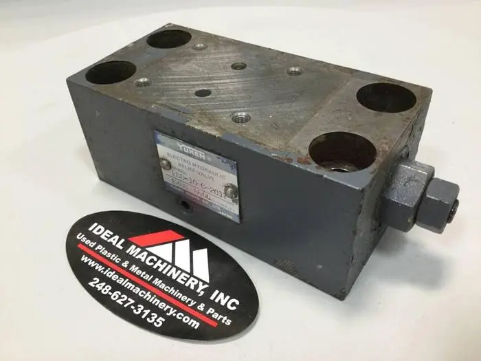 Used YUKEN EBG-10-C-2017 Valves/Fittings Michigan US | Ideal Machinery #578591