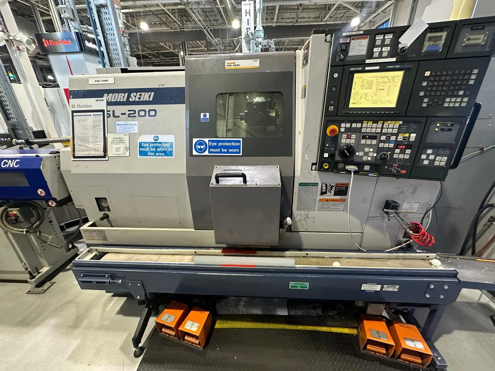 USED 1999 MORI SEIKI, MADE IN JAPAN SL-200 SMC