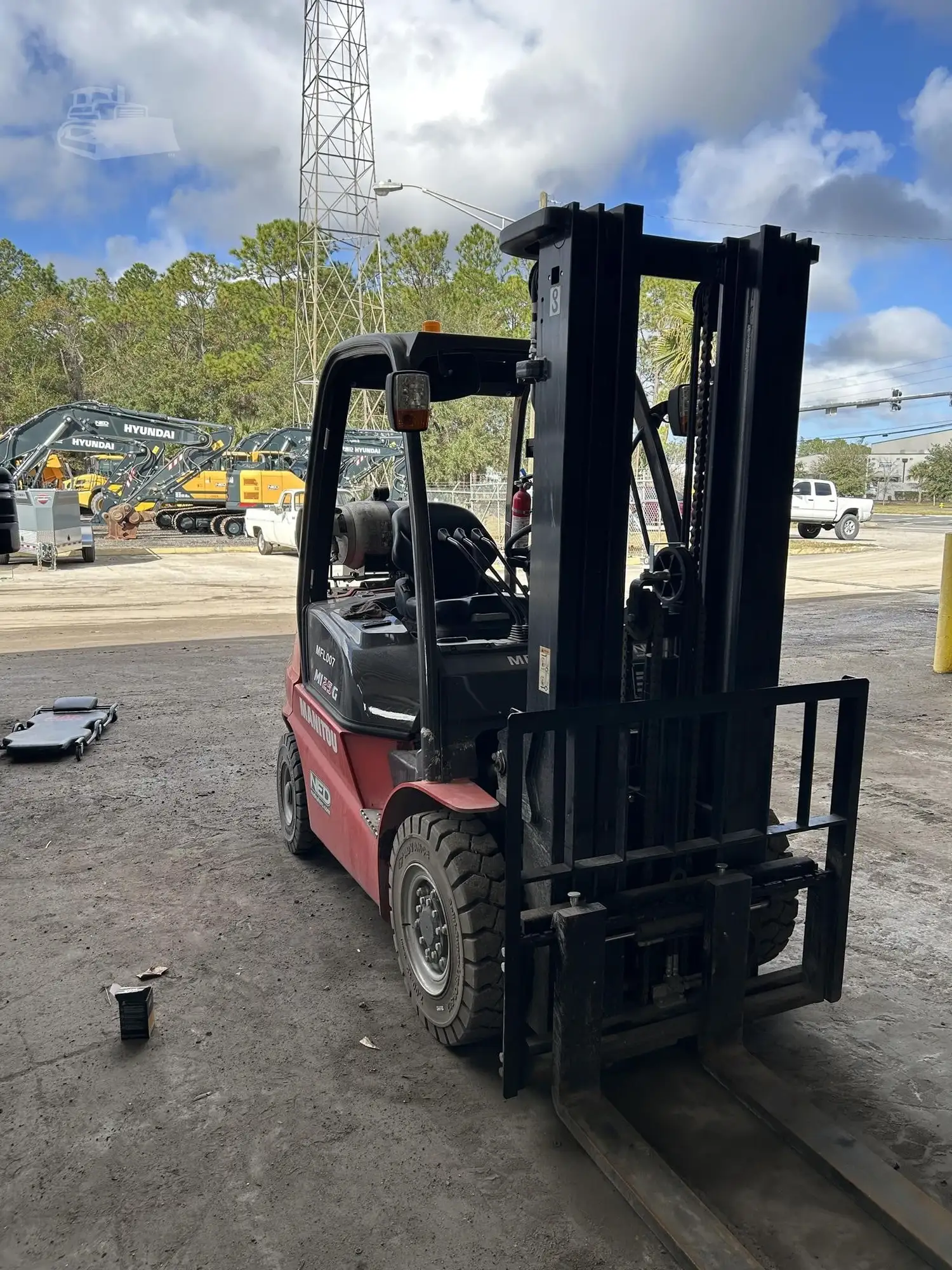 New | in-Stock 2023 MANITOU MI25G Internal Combustion Forklifts: Pneumatic Tire Florida US | National Equipment Dealers #1422374