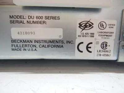 Used BECKMAN 640 Miscellaneous Laboratory Equipment Texas US | Aucto #1459826