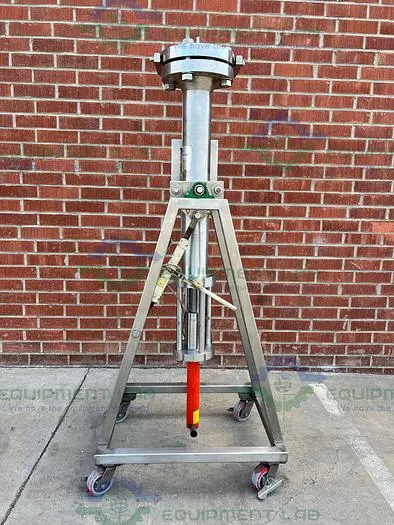 Used SEPTECH ANNULAR EXPANSION STAINLESS STEEL PREPARATIVE HPLC COLUMN W/ HAND PUMP Columns California US | Equipment Lab #485600