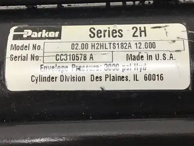 USED PARKER 02.00 H2HLTS182A 12.000