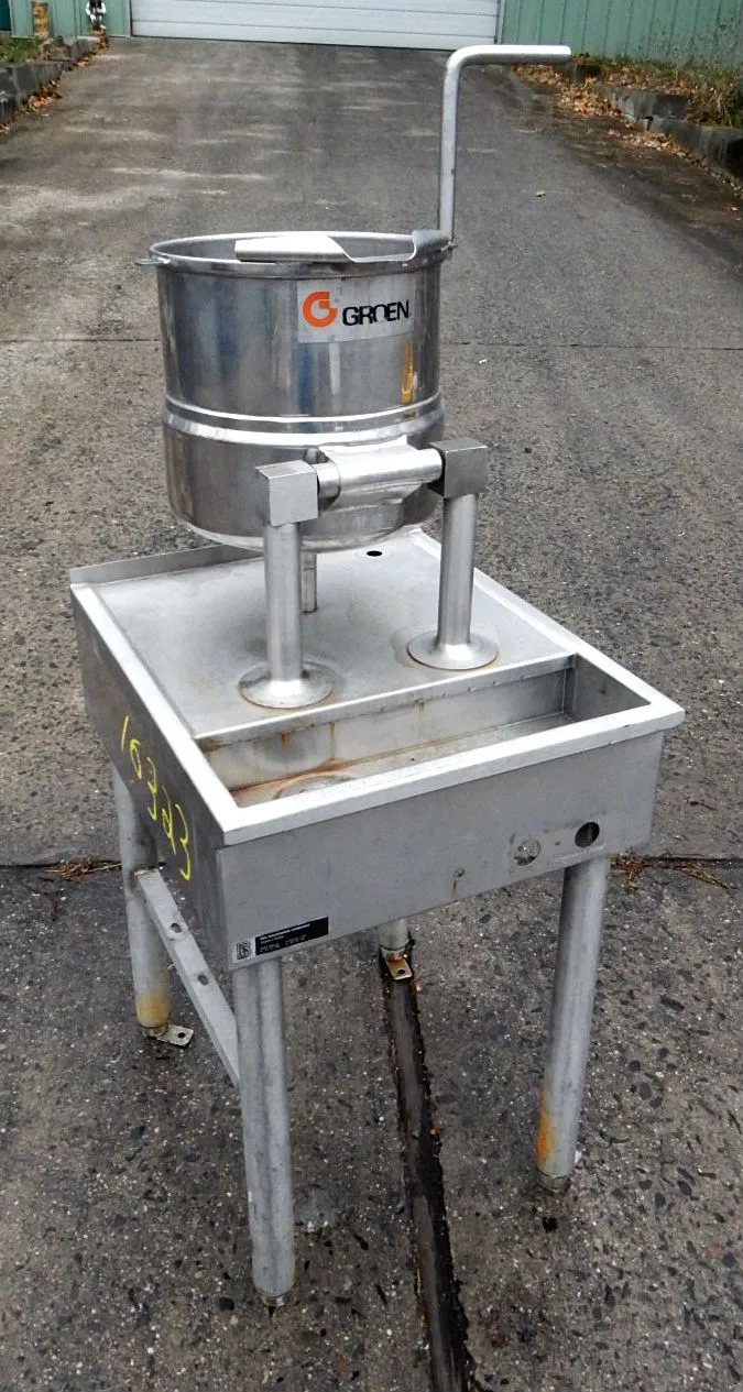 USED GROEN 20 QUART TILTING KETTLE TDC-3/20