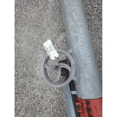 Used 9" Diameter X 53' Long 20HP Tubular Inclined Screw Auger Conveyor
