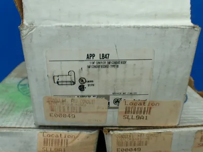 New | in-Stock APPLETON APP LB47 Electrical Fittings Ohio US | HGR 24 #907451