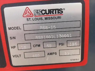 USED 2005 FS CURTIS RSB15