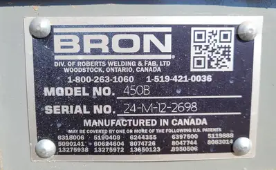 Used 2025 BRON 450B Forestry Grinders South Carolina US | National Equipment Dealers #1422723