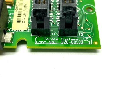 321-0027D 03 | Parata  Connection Board - New Other
