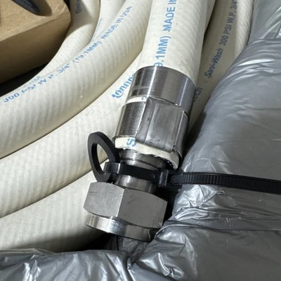 New Leonard Kit N-2-SS AN 50HDS 3/4" 50' Hose  Warranty 🇺🇸