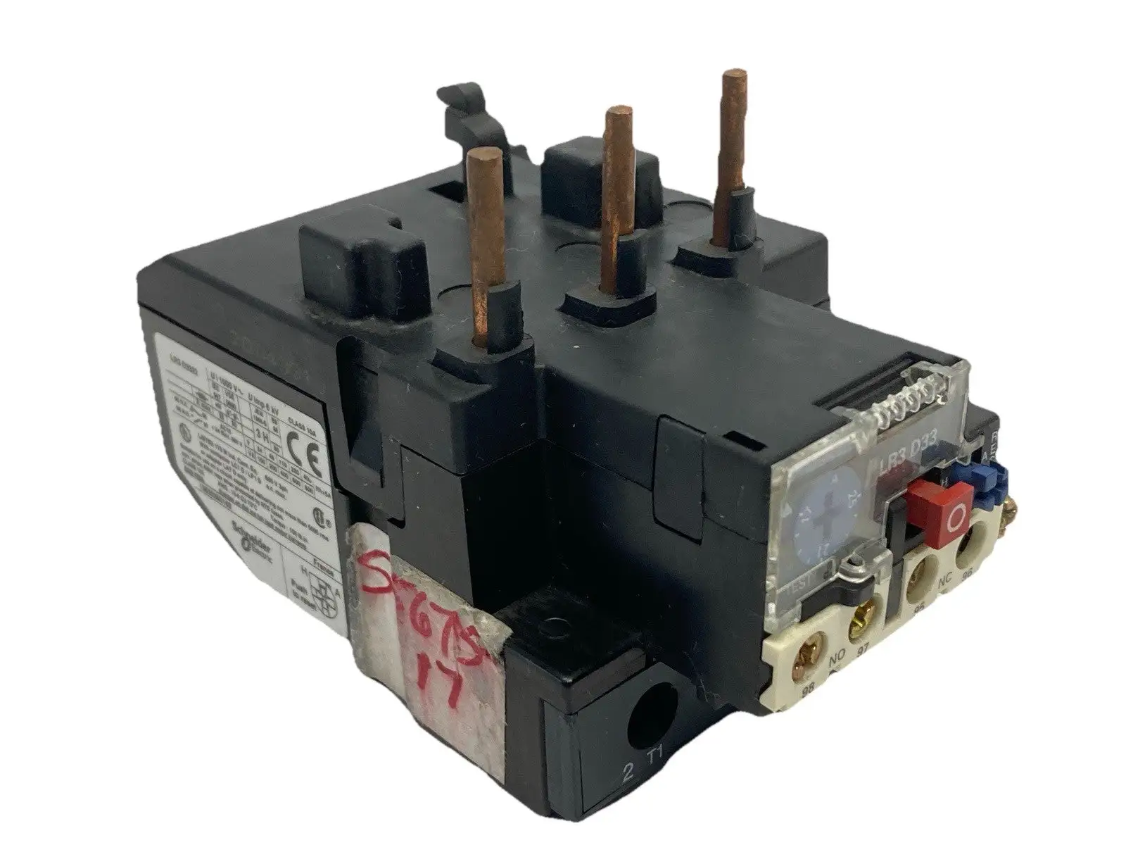 LR3D3322 | Schneider Electric  TeSys Deca Thermal Overload Relay 17-25A - Used