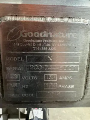 Used 2013 GOODNATURE X-1 Food Processing Equipment (misc) Tennessee US | BAKE Marketing #1338132