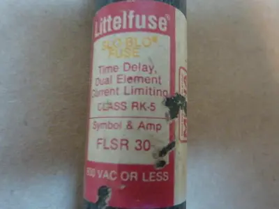 USED LITTELFUSE FLSR-30