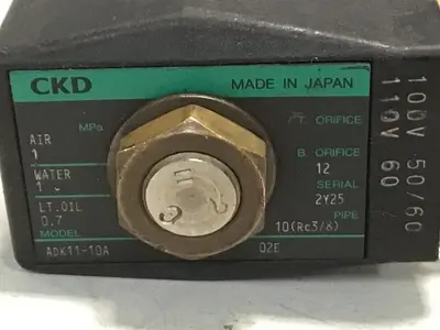 Used CKD CORP ADK11-10A Valves/Fittings Michigan US | Ideal Machinery #1310482