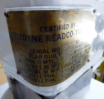 USED 1989 TELEDYNE READCO 107673