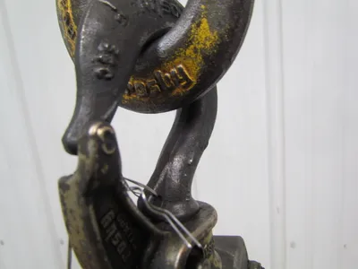 Gardner Denver Cooper 300LB Air Pneumatic Chain Hoist 14'6"Lift Axial Piston