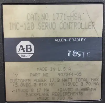 USED Allen-Bradley 1771-HSA