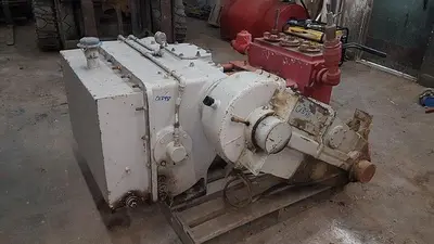USED DOWELL PG03 4.5X5 TRIPLEX CEMENTING PUMP