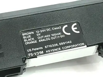 USED KEYENCE PHOTOELECTRIC SENSOR AMPLIFIER