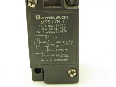 Pepperl Fuchs MPS17HD Photoelectric Sensor Plug-In Base