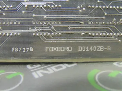 Foxboro B0140ZB-B Control Board F8727B L0113XE Rev. B Used