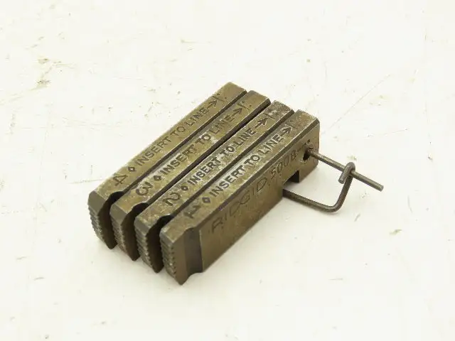Ridgid 500B Machine Bolt Thread Dies 1/2"-13 UNC Threading Machine