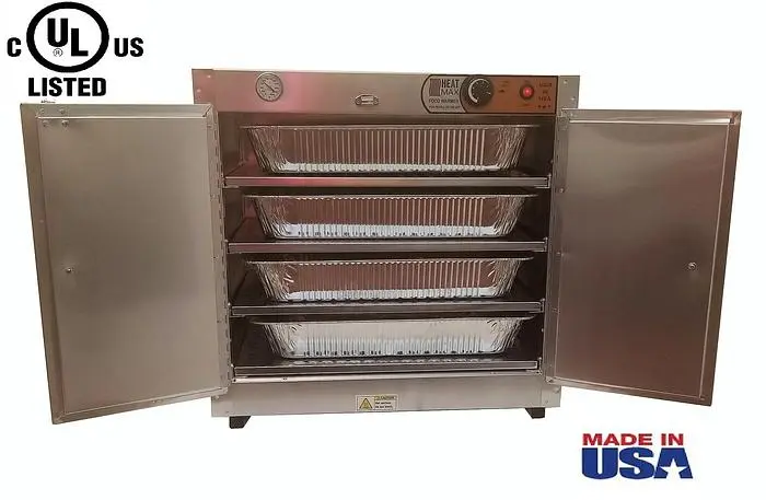 4 PAN - Catering Portable Aluminium Food Warmer -