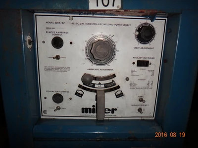 Miller AC/DC Gas Tungsten-Arc Welder 330A/BP
