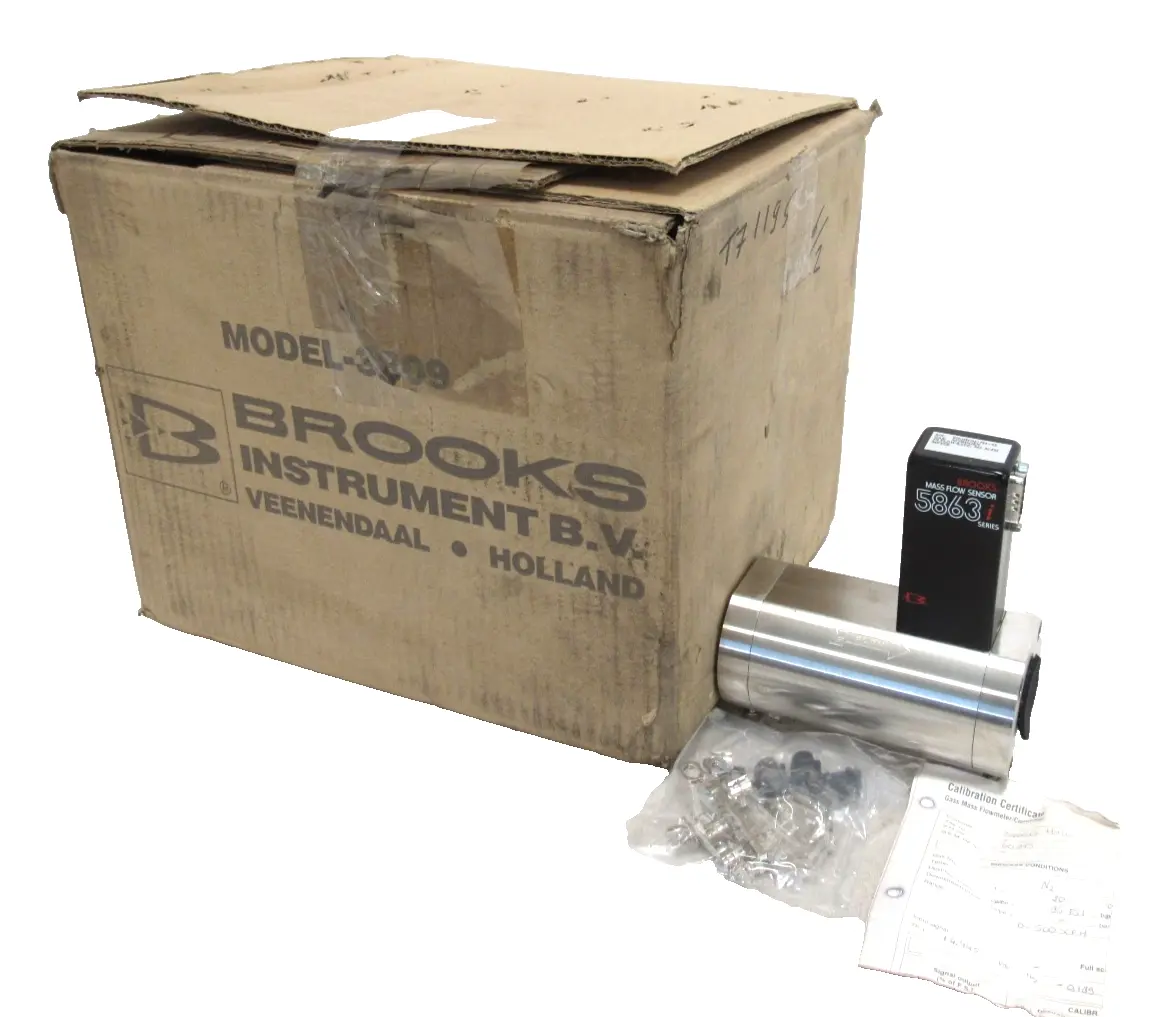 NEW BROOKS 5863 MASS FLOW SENSOR 5863I/-3A0D1HB0 9701HC021735/02