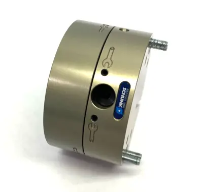 Used Schunk Two-Axis Compensation Unit ± 4 mm AGE-F-XY-63-1 Parts (Hydraulics and Pneumatics) Michigan US | Maverick Industrial Sales #1414231