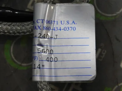 Diebolt & Company DTH-8-12"-J-240-J Electra Flow Heated Hose 12" 5000 psi New
