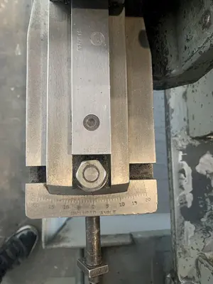 17" X 54" SOUTH-BEND ENGINE LATHE. STOCK # 0151124