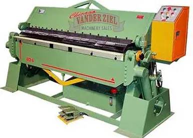 New | in-Stock CHICAGO HBPU Box & Pan Brakes including Finger Michigan US | Vander Ziel Machinery Sales #1265634