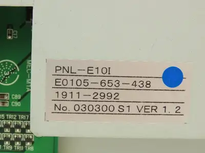 Okuma OSP-E100L Operator Control Panel PNL-E10I Monitor Assy LU-25 CNC Lathe