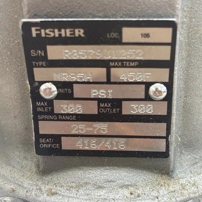 New | in-Stock Fisher MR95H Valves/Fittings Indiana US | J&J Industrial Supply #1394349