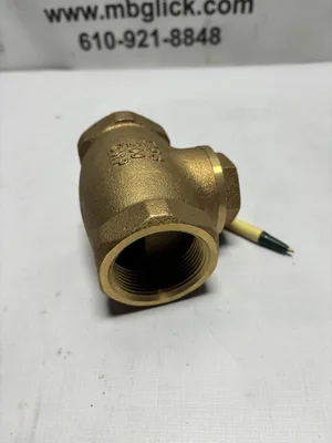 C 1 1/2” Bronze Swing Check Valve NPT 125 S 200 CWP