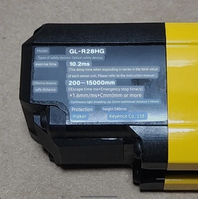USED KEYENCE GL-R28HG-R