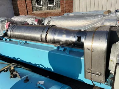 (6) Flottweg Z6E-4/451 (24 x 98) decanter centrifuges, 316SS.