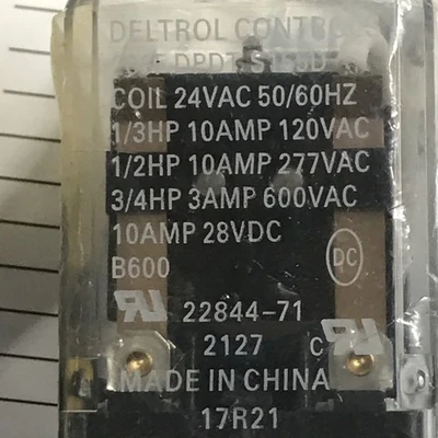NEW ASSORTED DELTROL Fan Control Relays Fast Shipping+Warranty!