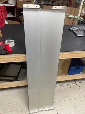 Used Hatco Used Hatco GRA-54D Glo-Ray 54" Aluminum Dual Infrared Food Warmer 120V 1850W Heat Lamps (Food) Illinois US | Falcon Restaurant Supply #1376189