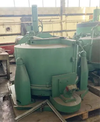 Rousselet Robatel Rapide 120-SC120-2DEC 47 x 24 perforate basket centrifuge, 316SS.