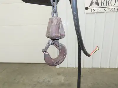 Coffing ELC 1/2 Ton 1000lbs Electric Chain Hoist 16 FPM 12' Lift 230/460V 3PH